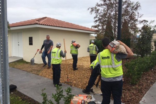 Lewis Property Services Gives Back