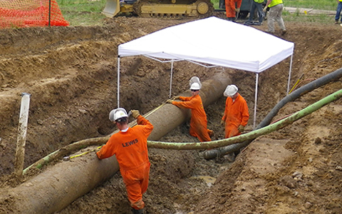 Emergency Response Pipeline Spill Cleanup